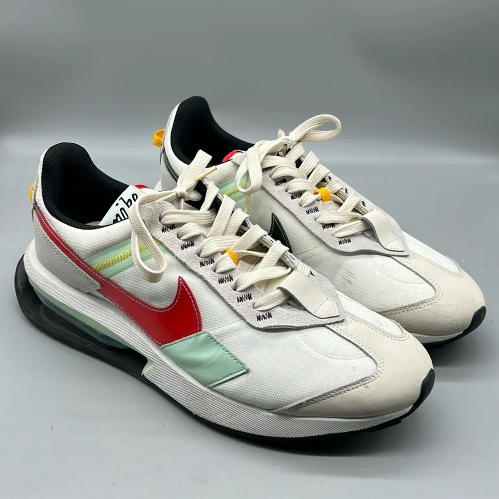 Nike Air Max Pre-Day LX Summit White University Red Mens Size 13